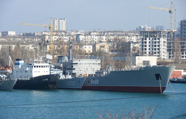Inspection of Ukrainian Ships Entering Russia’s Black Sea Fleet To Be Done by Year’s End - Sputnik International