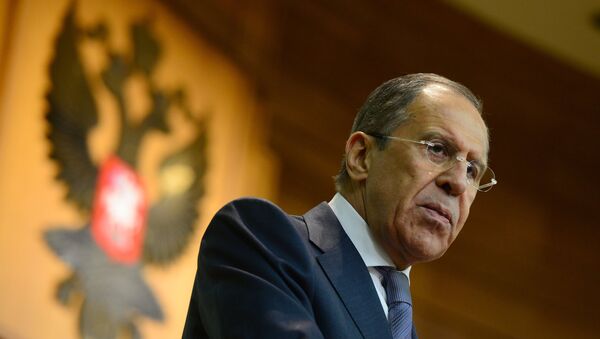 Russian Foreign Minister Sergei Lavrov stated that Moscow has called for stable contacts between Kiev and representatives from eastern Ukraine - Sputnik International