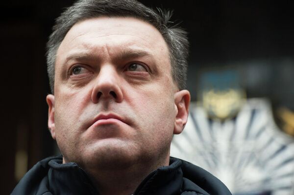 Leader of the Nationalist Svoboda Party Oleg Tyahnybok - Sputnik International
