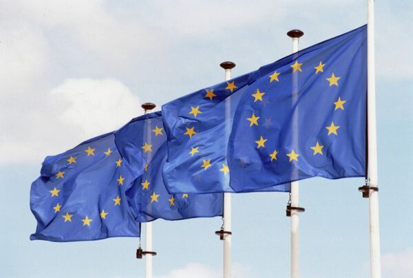Флаги Евросоюза - Sputnik International