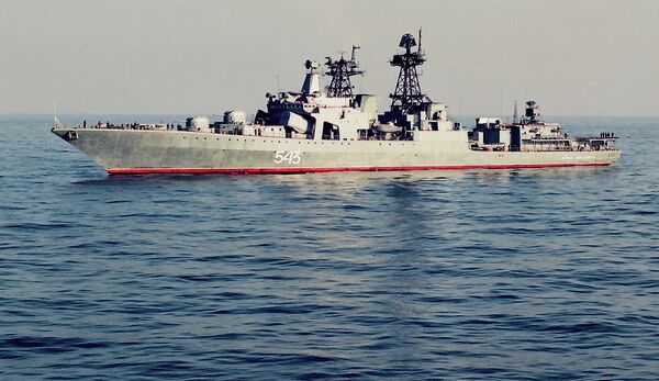 Large anti-submarine ship Marshal Shaposhnikov - Sputnik International
