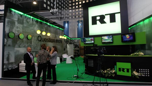 Russian RT news channel - Sputnik International