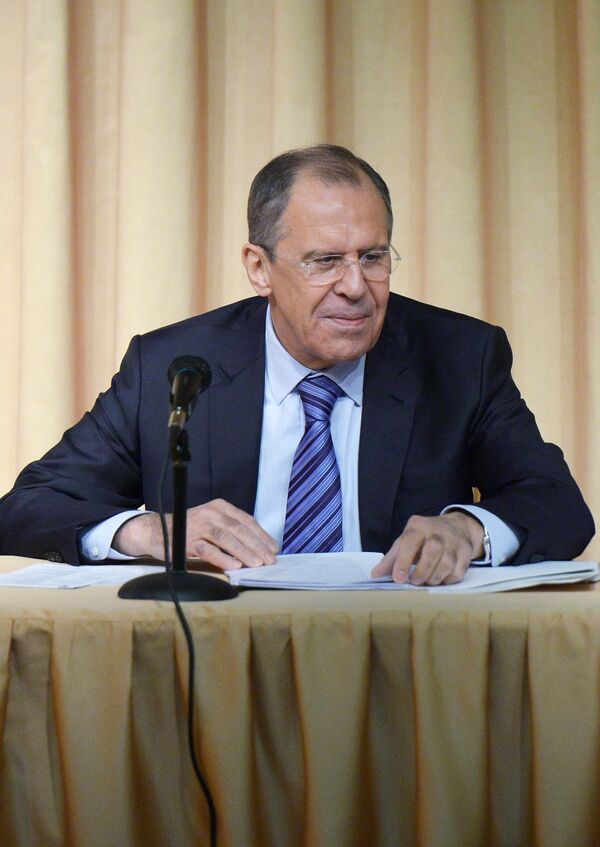 Russian Foreign Minister Sergei Lavrov - Sputnik International