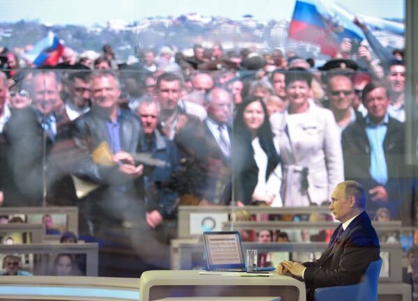 Putin Says Crimea Annexation Was Not Planned - Sputnik International