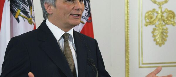 Austrian Chancellor Werner Faymann (Archive) Austrian Chancellor Werner Faymann (Archive) - Sputnik International
