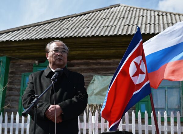 North Korea’s ambassador to Russia Kim Yong Jae - Sputnik International
