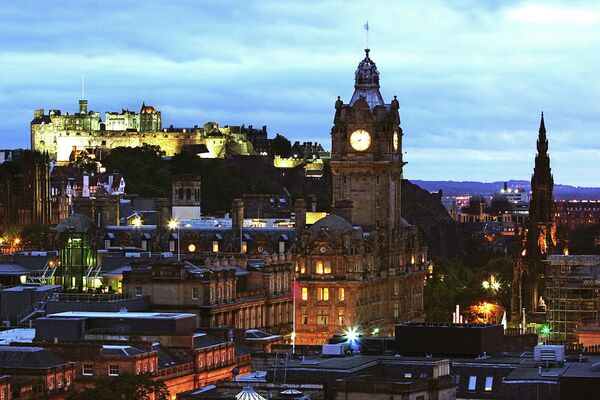 View of the city of Edinburgh - Sputnik International