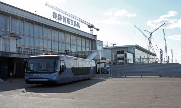Terminal at Donetsk Airport. - Sputnik International