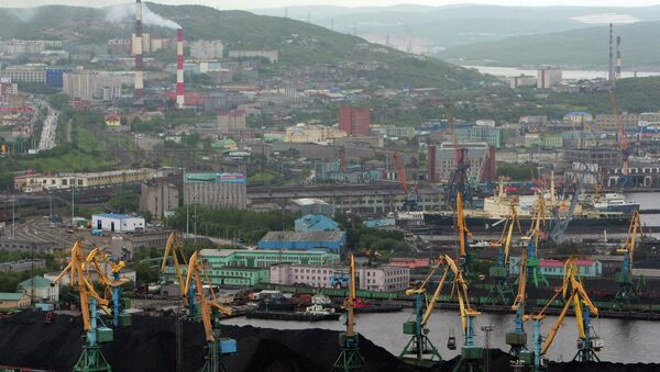 Experts believe that Russian port capacity will grow by 60 percent over the next 15 years. Photo: The Murmansk Port. - Sputnik International