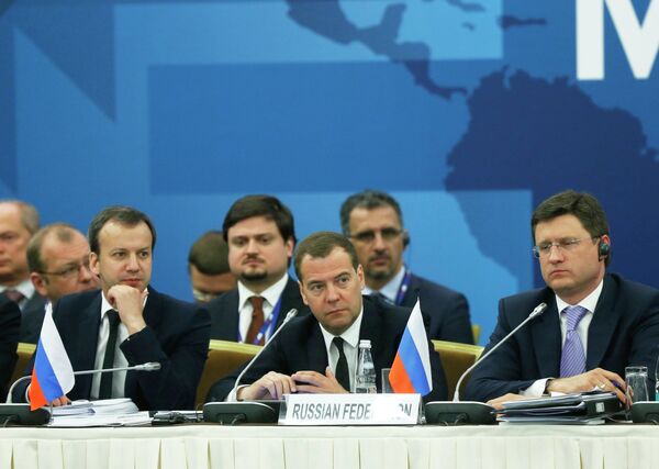 Russian Prime Minister Dmitry Medvedev attends International Energy Forum - Sputnik International