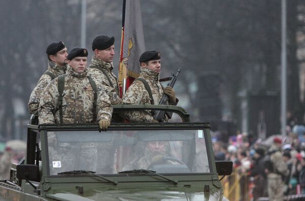 Servicemen of Latvian army (Archive) - Sputnik International