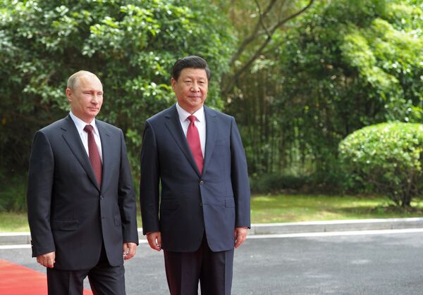 Vladimir Putin pays official visit to People's Republic of China - Sputnik International