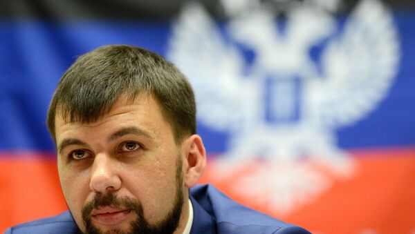 Co-Chairman of the Donetsk People's Republic Presidium Denis Pushilin - Sputnik International