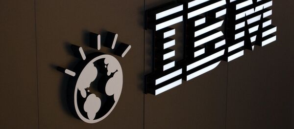 Логотип корпорации IBM - Sputnik International