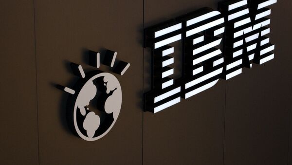 Логотип корпорации IBM - Sputnik International