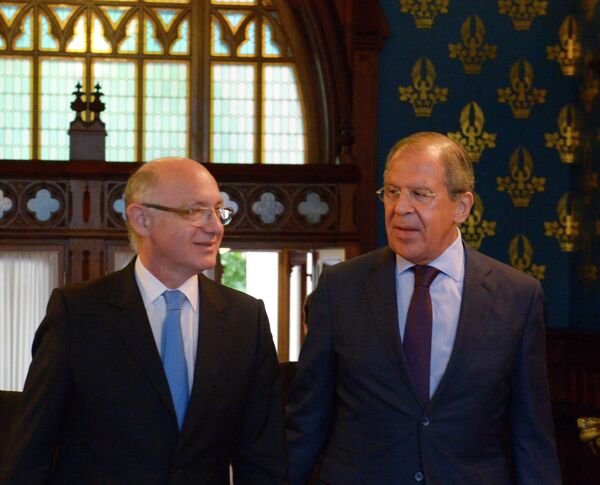Sergey Lavrov meets with Foreign Minister of Argentina Hector Timerman - Sputnik International