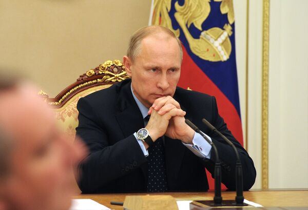 Vladimir Putin chairs government meeting - Sputnik International