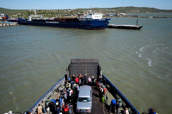 Kerch Strait ferry line (Archive) - Sputnik International