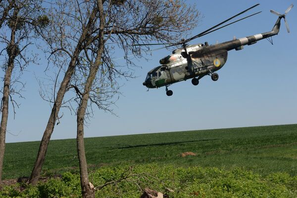 Ukrainian army's Mi-8 chopper (Archive) - Sputnik International