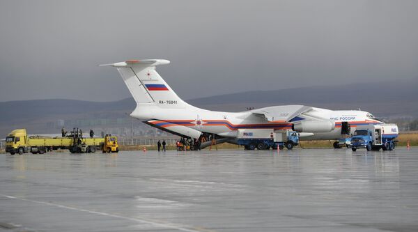 Russian Emergencies Ministry's aircraft Il-76 (Archive) - Sputnik International