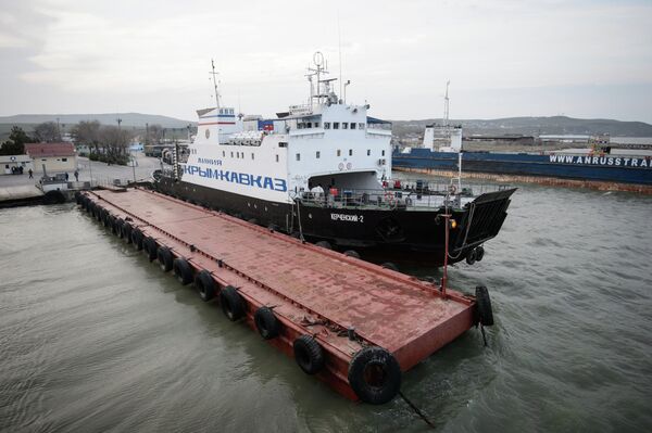 Kerch ferry service - Sputnik International