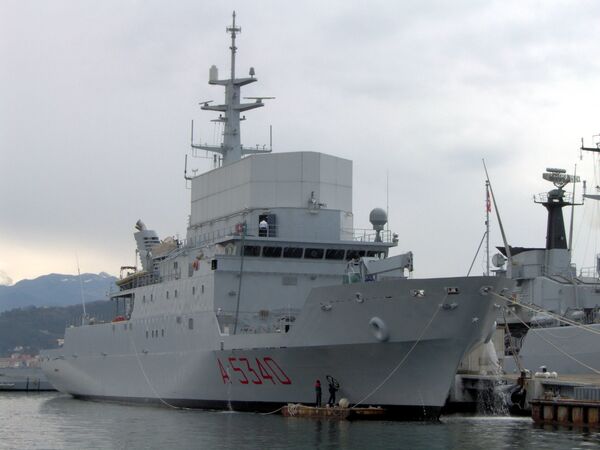 Italian reconnaissance vessel Elettra - Sputnik International