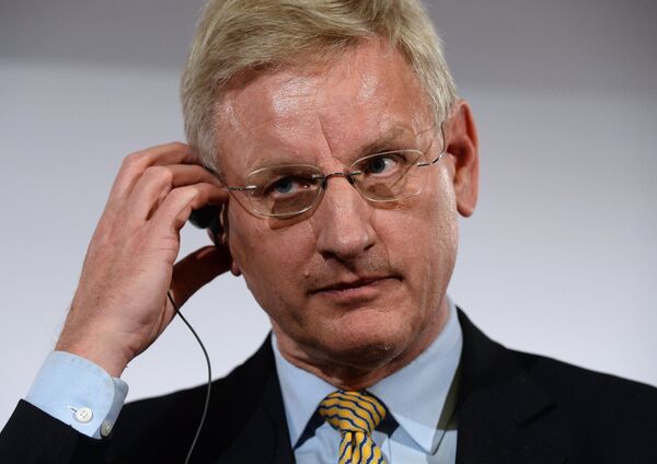 Swedish Foreign Minister Carl Bildt - Sputnik International