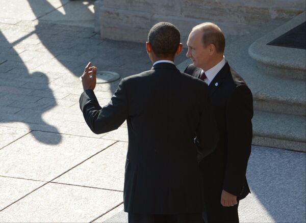 Russian President Vladimir Putin and US President Barack Obama (Archive) - Sputnik International