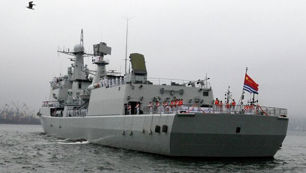 Chinese naval destroyer (Archive) - Sputnik International
