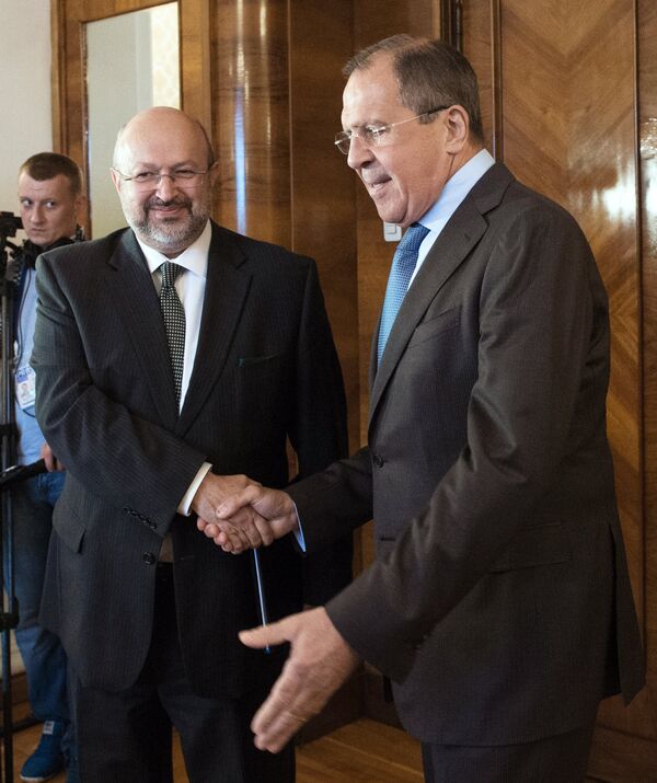 Sergey Lavrov meets with OSCE Secretary General Lamberto Zannier - Sputnik International
