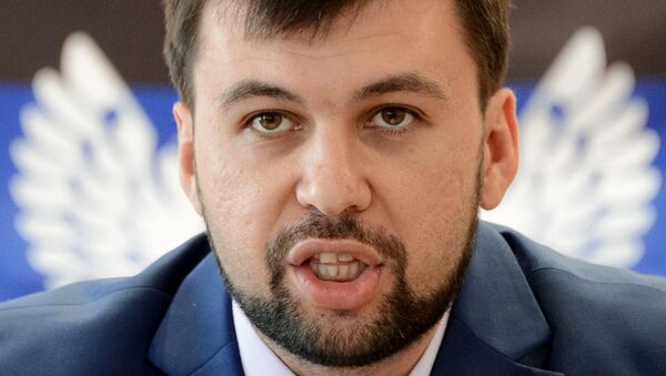 Head of the Supreme Council of the self-proclaimed People's Republic of Donetsk (DPR) Dennis Pushilin - Sputnik International