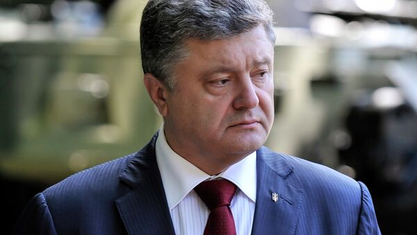 Ukrainian President Petro Poroshenko - Sputnik International
