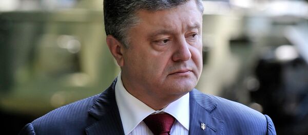 Ukrainian President Petro Poroshenko Ukrainian President Petro Poroshenko - Sputnik International