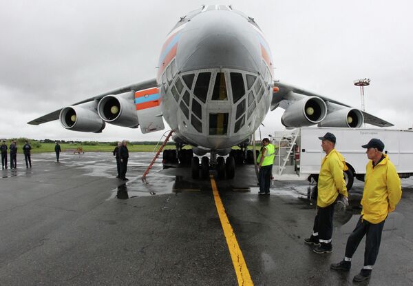 EMERCOM Ilyushin Il-76 aircraft (Archive) - Sputnik International