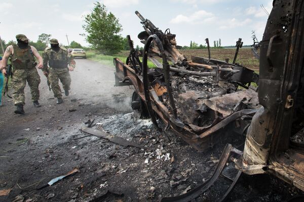 Situation in eastern Ukraine - Sputnik International