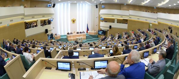 Federation Council meeting Federation Council meeting - Sputnik International