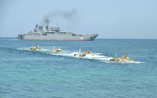 Russian Black Sea fleet's tactical drills (Archive) - Sputnik International