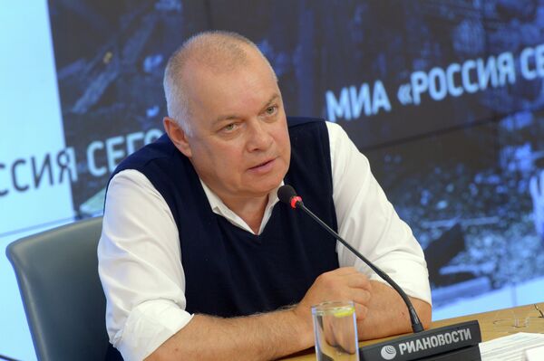 Rossiya Segodnya Director General Dmitry Kiselev. - Sputnik International