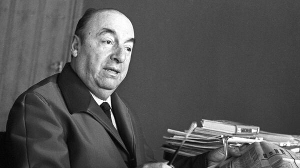 Chilean poet and publicist Pablo Neruda. Photograph of 1972. - Sputnik International