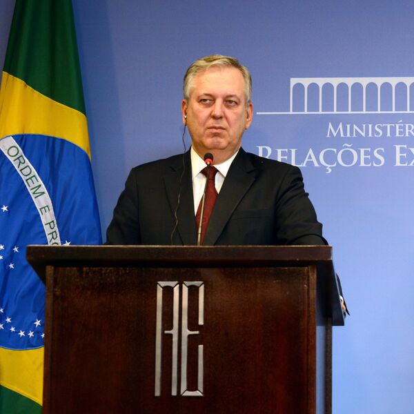 Brazilian Foreign Minister Luiz Alberto Figueiredo - Sputnik International