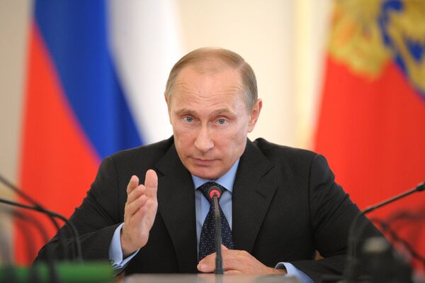 Vladimir Putin chairs meeting with government members - Sputnik International