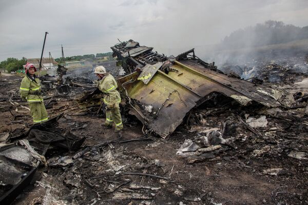 Malaysia Airlines Boeing-777 crash site - Sputnik International