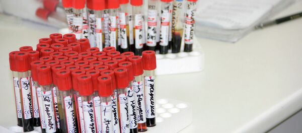 Ампулы с кровью - Sputnik International