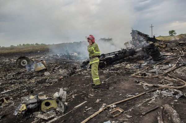 Malaysian Boeing 777 aircraft crash site - Sputnik International
