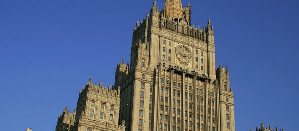 Sanctions against Russia and the information war carried out by the West are not helping to resolve the crisis in eastern Ukraine, the Russian Foreign Ministry said Saturday. - Sputnik International