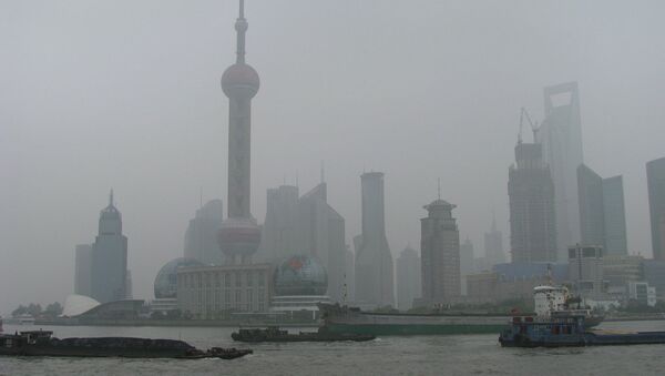 Heavy smog in Shanghai - Sputnik International