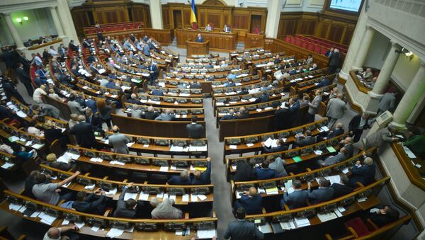 Ukrainian parliament said it would debate a bill cancelling the country’s non-alignment status during the next session. - Sputnik International