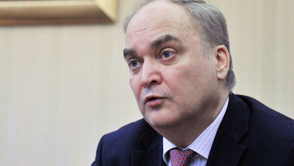 Russia’s Deputy Defense Minister Anatoly Antonov says that there is a full-fledged information war being waged against Russia. - Sputnik International