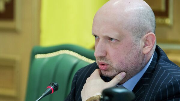 The speaker of Ukraine’s parliament, Oleksandr Turchynov - Sputnik International