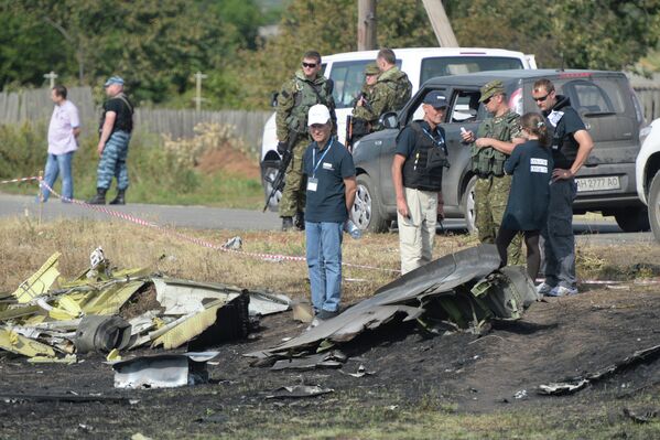 OSCE Experts Arrive at Malaysia Airlines Boeing 777 Crash Site - Sputnik International